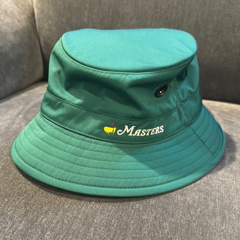NWT Masters Tilley Green Bucket Hat Sz M